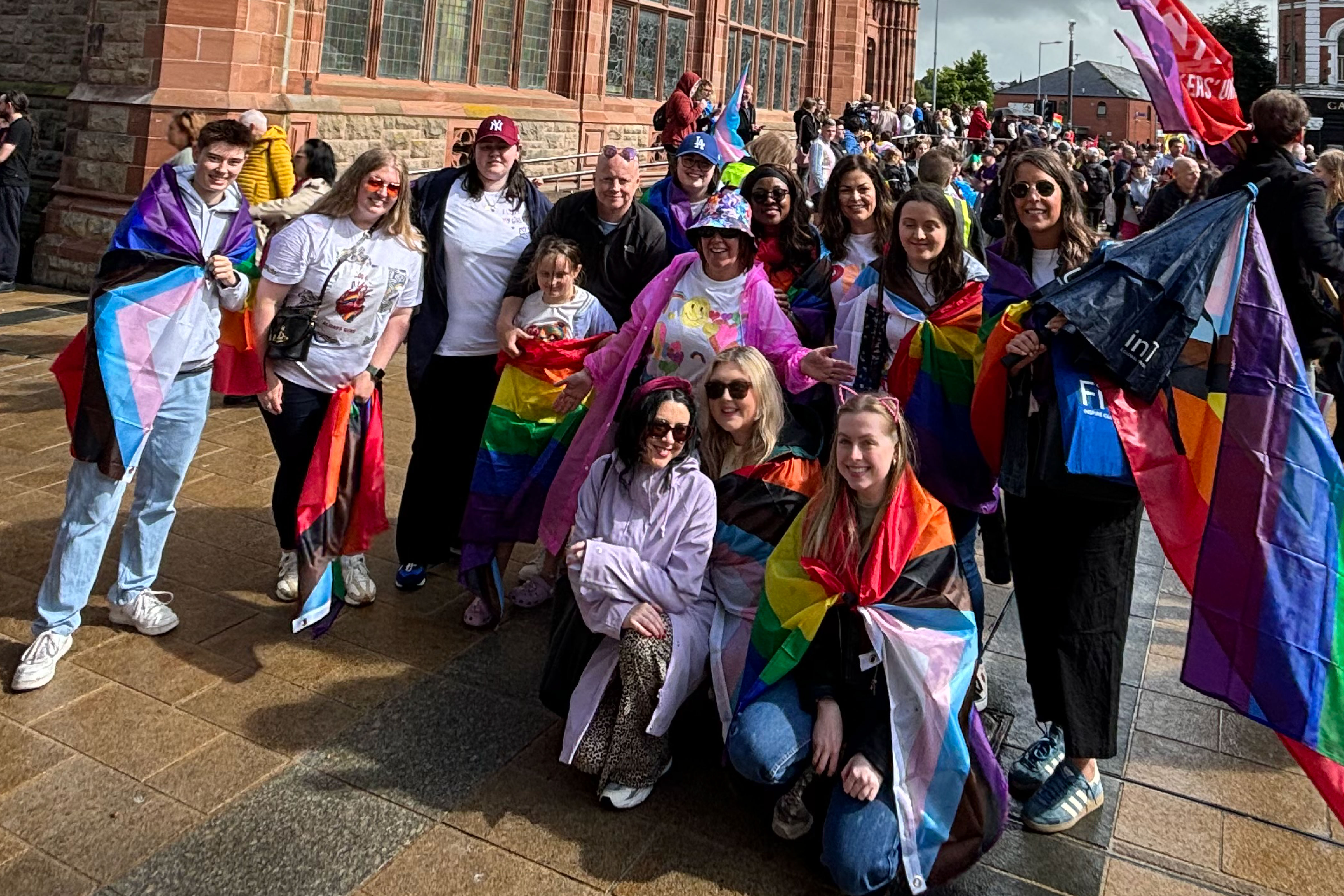 FinTrU attending Foyle Pride 2024 - Derry-Londonderry